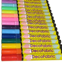 decofabric metallic and opaque fabric markers|decofabric paint markers.